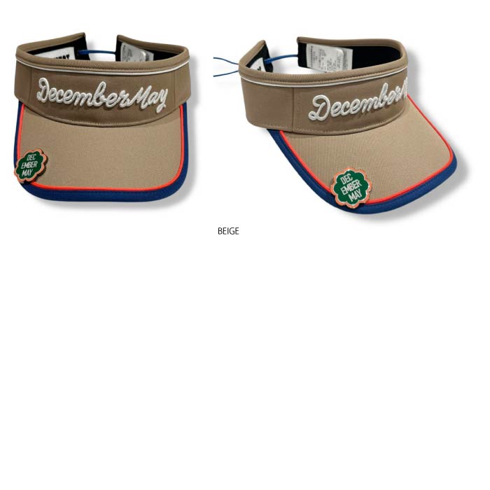 DECEMBERMAY ディセンバーメイ ゴルフウェア マグネット式マーカー付きサンバイザー メンズ レディース Magnetic Visor/ UNISEX 3-999-5135