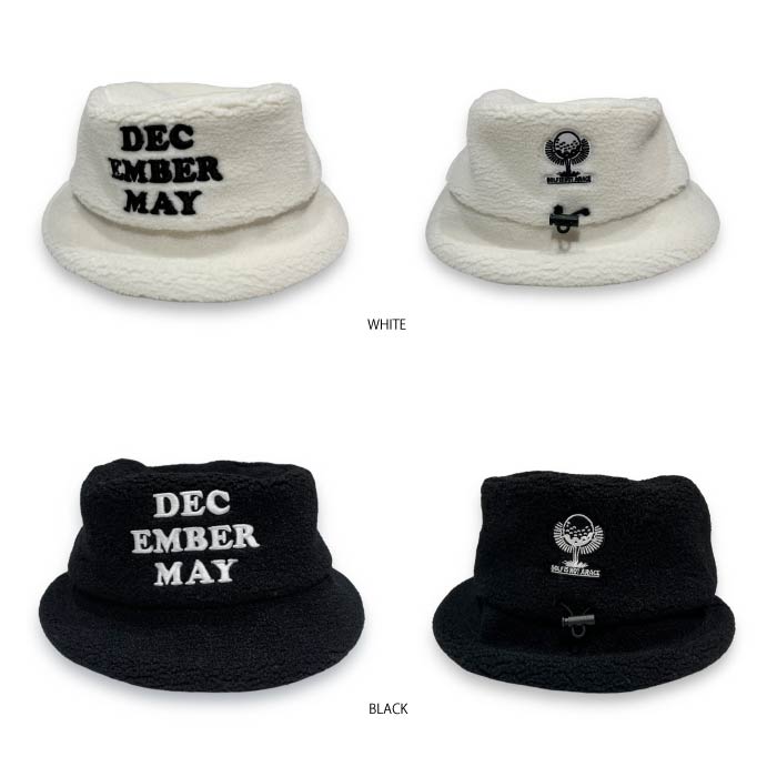 DECEMBERMAY ディセンバーメイ メンズ レディース Fluffy Boa bucket hat / UNISEX 3-999-5303