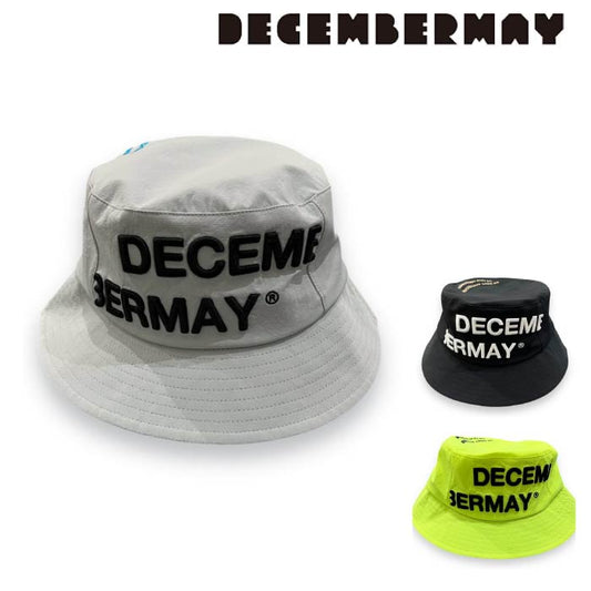 DECEMBERMAY ディセンバーメイ ゴルフ メンズ レディース 帽子 バケットハット water repellent bucket hat/ UNISEX 撥水 軽量 3-999-5322