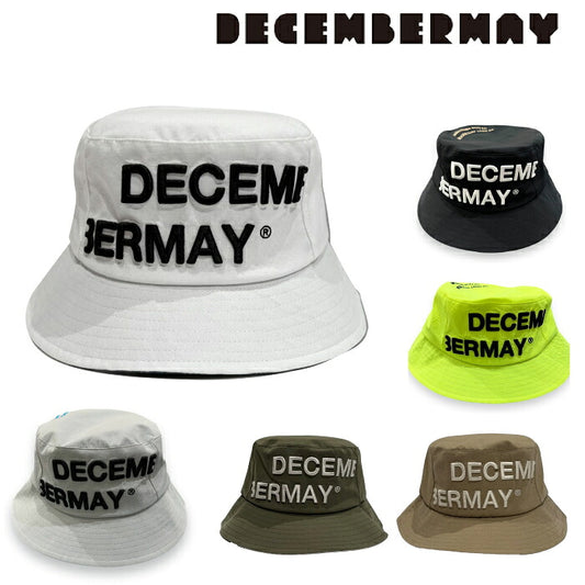 DECEMBERMAY ディセンバーメイ ゴルフ メンズ レディース 帽子 バケットハット water repellent bucket hat/ UNISEX 撥水 軽量 3-999-5322