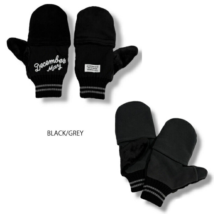 DECEMBERMAY ディセンバーメイ ゴルフ メンズ レディース Open mitten gloves / UNISEX 手袋 オープンミトンタイプ グローブ カイロポケット機能 3-999-6020