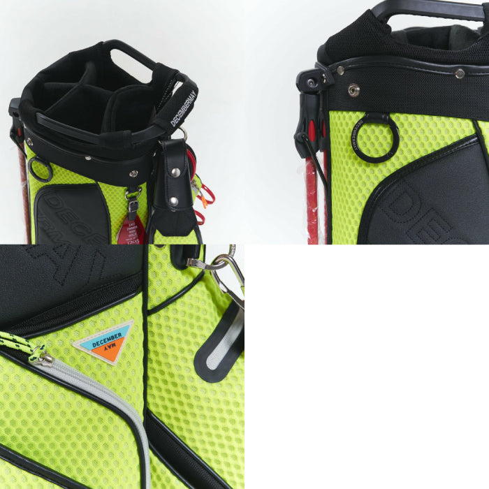 DECEMBERMAY ディセンバーメイ ゴルフ スタンドキャディバッグ メンズ レディース Honeycomb Mesh Stand Caddy 3-999-8030