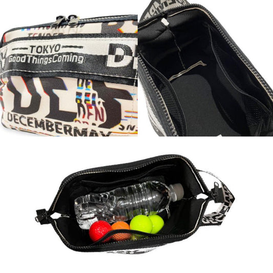 DECEMBERMAY ディセンバーメイ メンズ レディース Digitaldistortion Neopren Mini bag 総柄ミニバッグ 3-999-8511