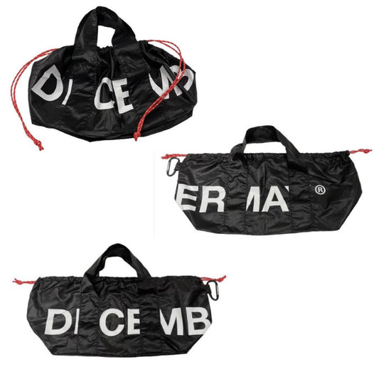 DECEMBERMAY ディセンバーメイ メンズ レディース Hugelogo Drawstring Bag キンチャクマルチバッグ 3-999-8517