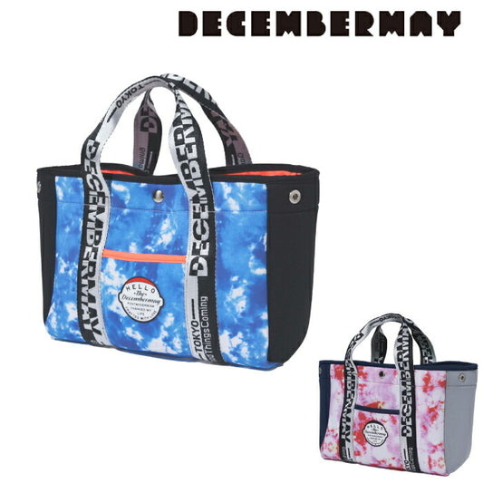 DECEMBERMAY ディセンバーメイ メンズ レディース <NEW> Tie dye art Neopren mini tote / UNISEX カートバッグ 3-999-8518
