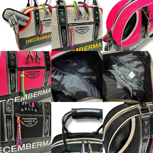 DECEMBERMAY ディセンバーメイ ゴルフ メンズ レディース メッシュロッカーバッグ Mesh madison bag / UNISEX マジソンバッグ ボストンバッグ 3-999-8524