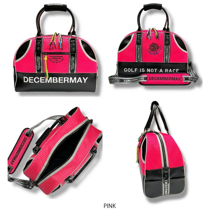 DECEMBERMAY ディセンバーメイ ゴルフ メンズ レディース メッシュロッカーバッグ Mesh madison bag / UNISEX マジソンバッグ ボストンバッグ 3-999-8524