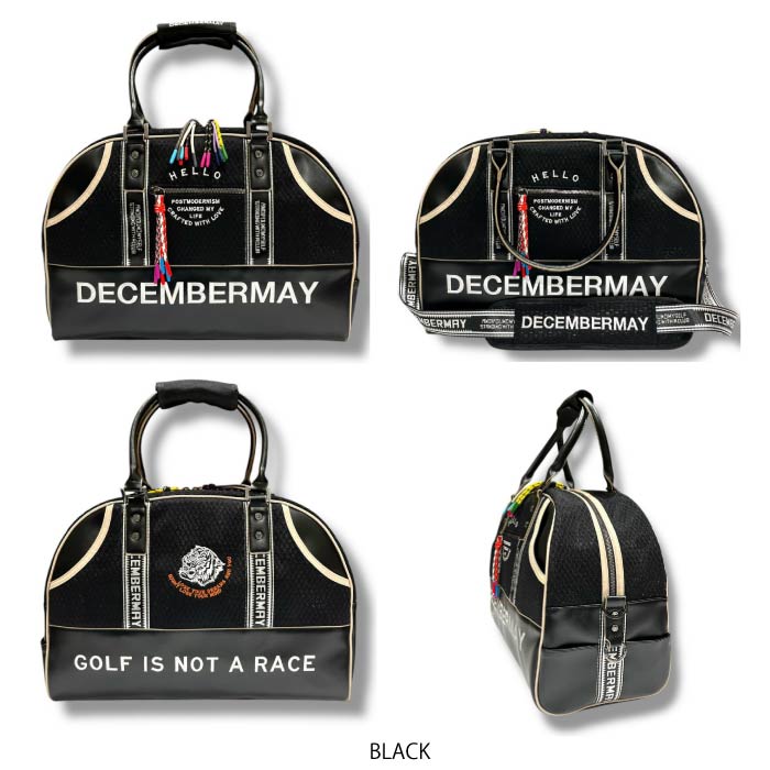 DECEMBERMAY ディセンバーメイ ゴルフ メンズ レディース メッシュロッカーバッグ Mesh madison bag / UNISEX マジソンバッグ ボストンバッグ 3-999-8524