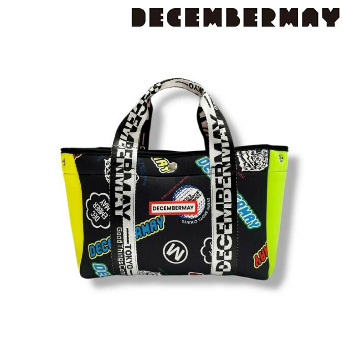 DECEMBERMAY ディセンバーメイ ゴルフ メンズ レディース カートバッグ Livelimix print 2WAY neoprene mini tote bag / UNISEX ミニトートバッグ 3-999-8526