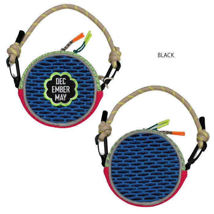 DECEMBERMAY ディセンバーメイ ゴルフ メンズ レディース 3D Knit ball pouch ラウンド型ニットボールポーチ 豊富なカラーバリエーション 華やか 3-999-8533
