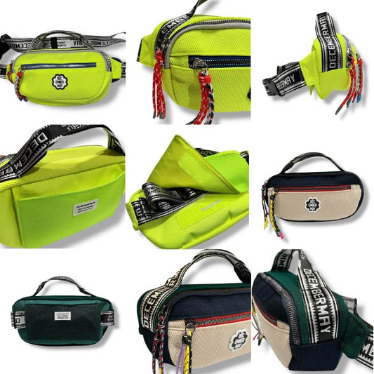 DECEMBERMAY ディセンバーメイ ゴルフ メンズ レディース メッシュボディバッグ Soft Mesh 2way Body bag/ UNISEX 2WAY カートバッグ 3-999-8536