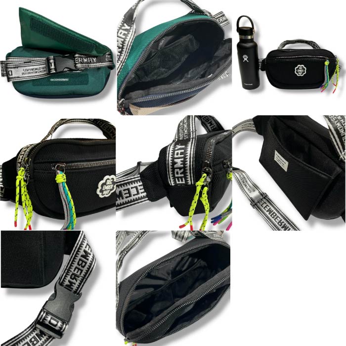DECEMBERMAY ディセンバーメイ ゴルフ メンズ レディース メッシュボディバッグ Soft Mesh 2way Body bag/ UNISEX 2WAY カートバッグ 3-999-8536