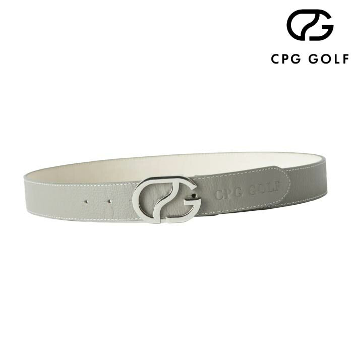 CPG GOLF シーピージーゴルフ メンズ CPG DESIGN LOGO BELT 本革 4510