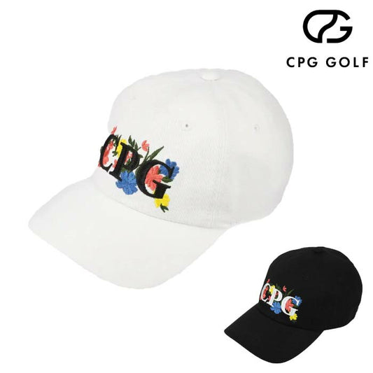 CPG GOLF シーピージーゴルフ ゴルフウェア メンズ レディース フラワーロゴキャップ FLOWER LOGO CAP 4514-24161