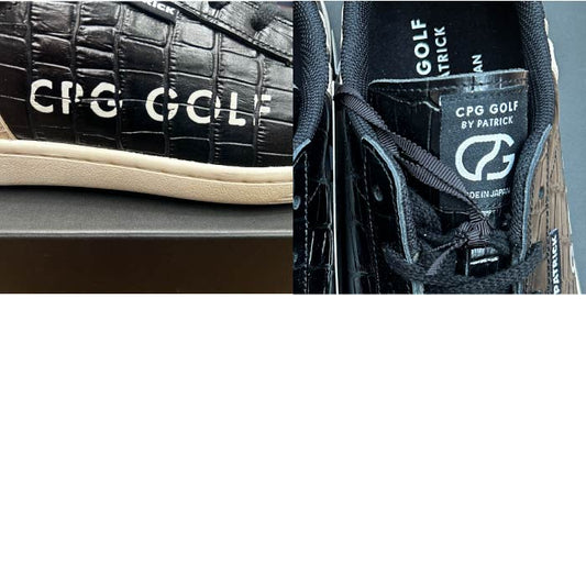 CPG GOLF シーピージーゴルフ メンズ CROCODILE GOLF SHOES ゴルフシューズ 4516-99912