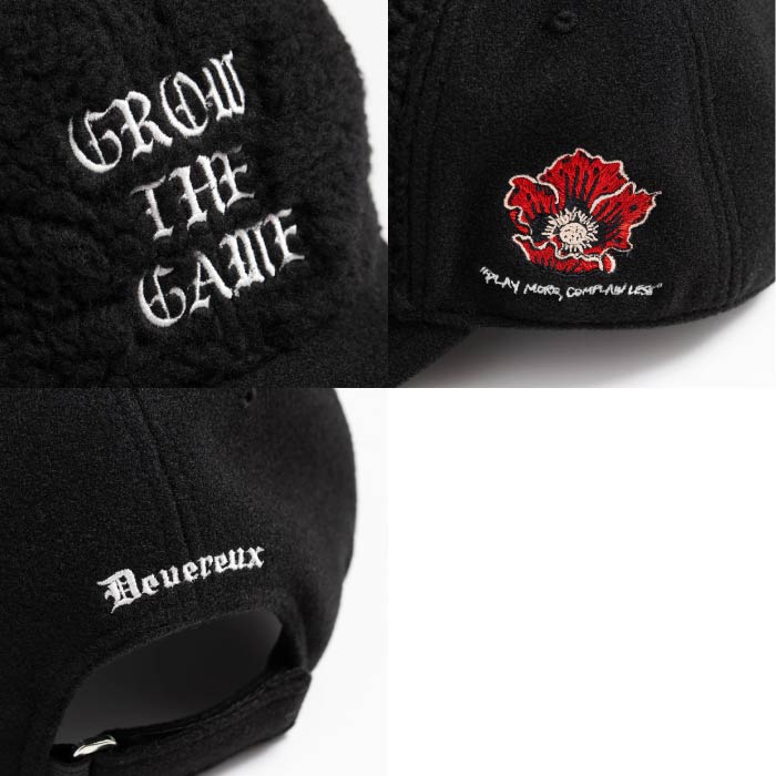 DEVEREUX GOLF デヴァローゴルフ ゴルフウェア メンズ レディース DVRX ボアメルトンCAP キャップ 帽子 7634748155