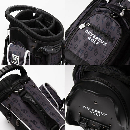 【送料無料】DEVEREUX GOLF デヴァローゴルフ メンズ レディース DG Monogram Caddie Bag/DGモノグラムキャディーバッグ 763474850