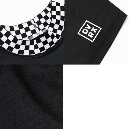 DEVEREUX GOLF デヴァローゴルフ ゴルフウェア メンズ More Trip チェッカーリブモックTEE 接触冷感機能 763572019
