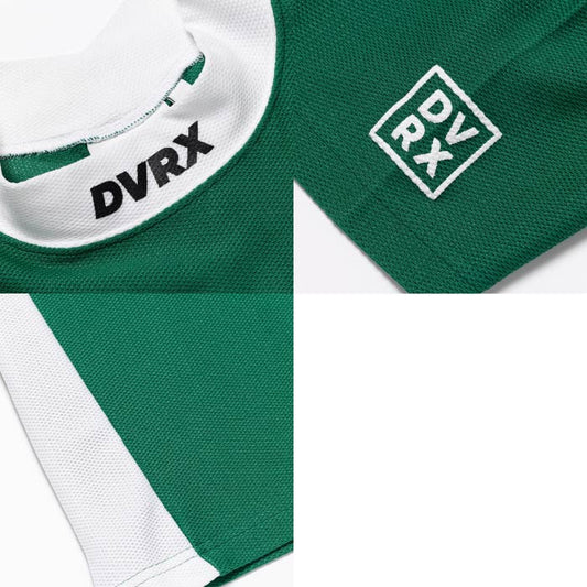 DEVEREUX GOLF デヴァローゴルフ ゴルフウェア メンズ Peachy ManeメッシュモックTEE 吸湿速乾 UVカット ストレッチ 高機能モックネックTシャツ 763572020