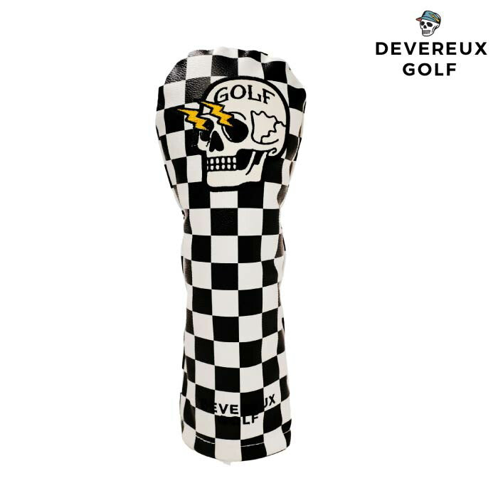DEVEREUX GOLF デヴァローゴルフ メンズ レディース ヘッドカバー Shocker Skull Fairway Cover 763572851
