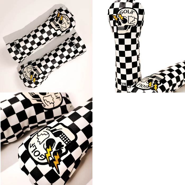 DEVEREUX GOLF デヴァローゴルフ メンズ レディース ヘッドカバー Shocker Skull Fairway Cover 763572851