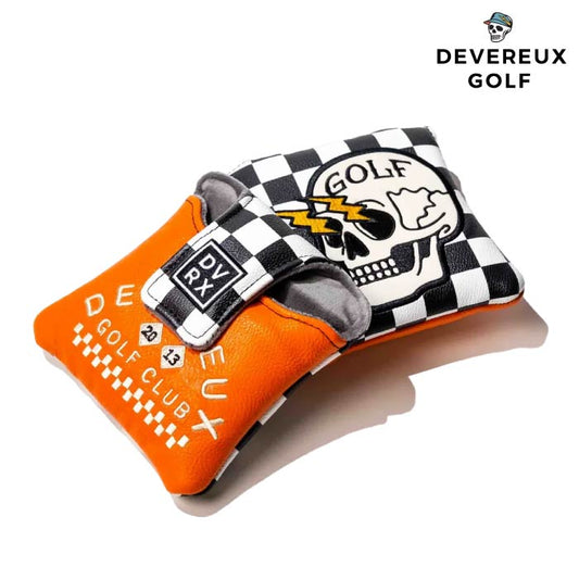 DEVEREUX GOLF デヴァローゴルフ メンズ レディース Shocker Skull Mallet Putter Cover マレットパターカバー 763572852