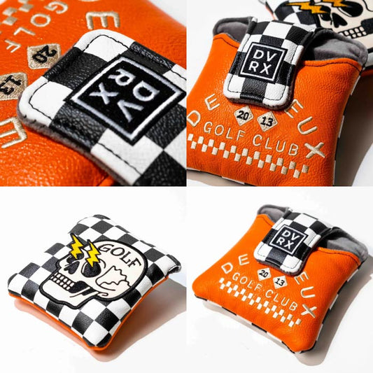 DEVEREUX GOLF デヴァローゴルフ メンズ レディース Shocker Skull Mallet Putter Cover マレットパターカバー 763572852