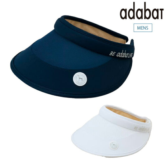 adabat アダバット ゴルフウェア レディース 軽量UVクリップバイザー 864-02550