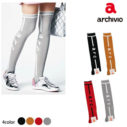 archivio アルチビオ ゴルフウェア レディース ソックス ニーハイ A110807