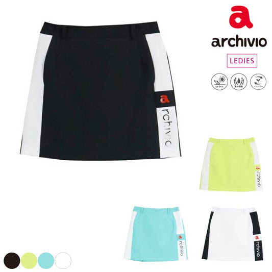 archivio アルチビオ レディース スカート UVカット 吸水速乾 A256412