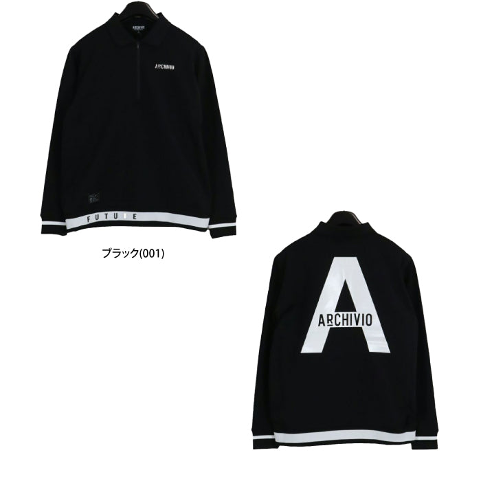 archivio アルチビオ メンズ 長袖ポロシャツ A329928