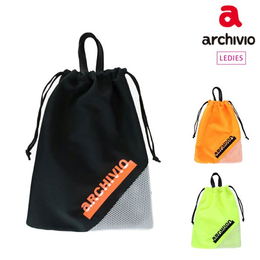 archivio アルチビオ レディース シューズケース 巾着タイプ A350310