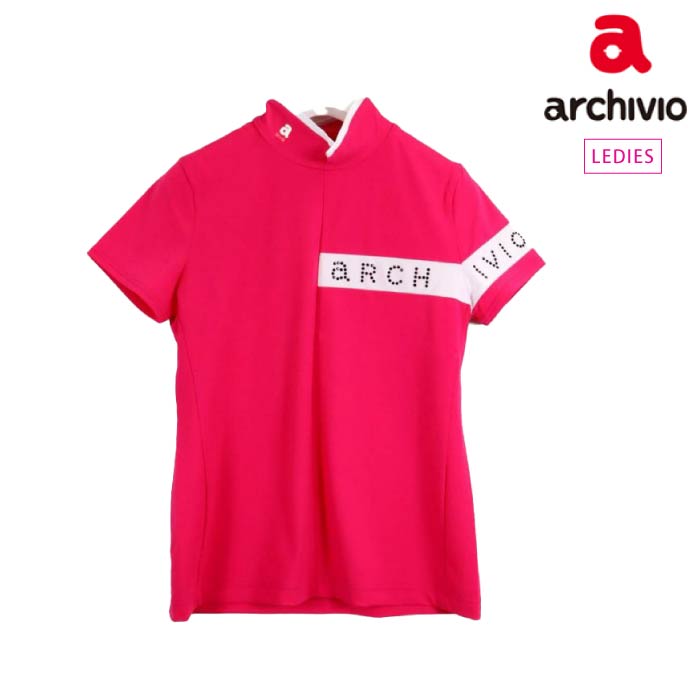 archivio アルチビオ ゴルフウェア 半袖シャツ レディース