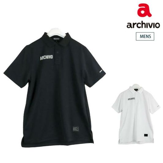 archivio アルチビオ ゴルフシャツ ゴルフウェア メンズ UV速乾カノコポロシャツ A369404