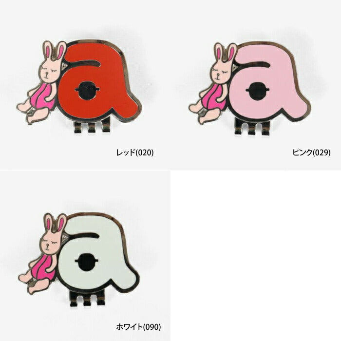 archivio アルチビオ レディース ウサギaマーク クリップ付きマーカー a410907