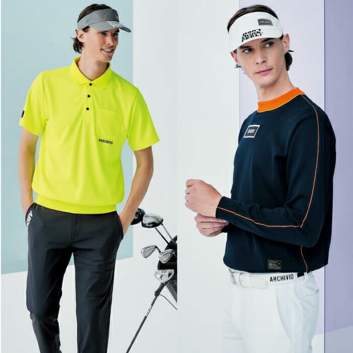 archivio アルチビオ ゴルフ メンズ 刺繍サンバイザー A420902