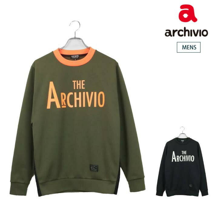 archivio アルチビオ ゴルフウェア メンズ トレーナー サイド