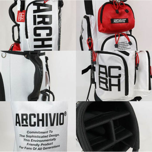 archivio アルチビオ ゴルフ メンズ スタンド式キャディバッグ A460401