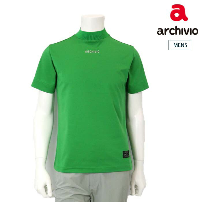 archivio アルチビオ ゴルフウェア メンズ メタルロゴハイネックプル