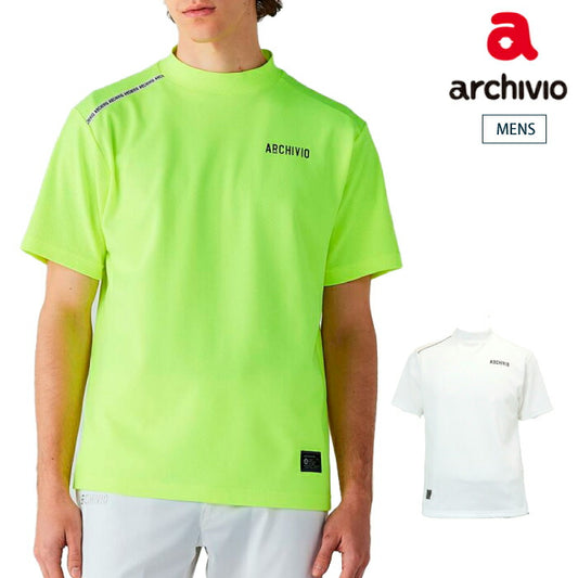 archivio アルチビオ ゴルフウェア メンズ UV速乾肩ラインプルオーバー 伸縮性 日本製 a469403