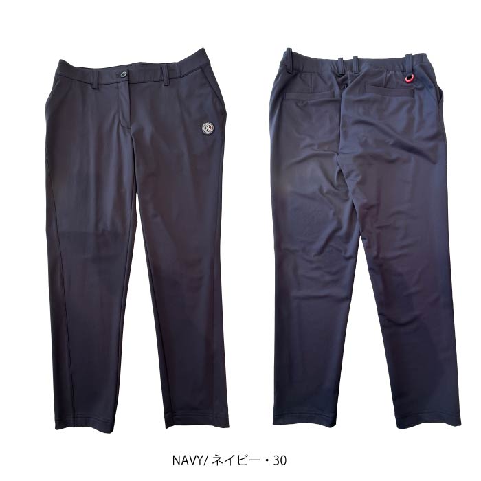 and per se アンパスィ ゴルフウェア レディース ロングパンツ 撥水 UVカット 伸縮性 Dカン付 AFF5005J6