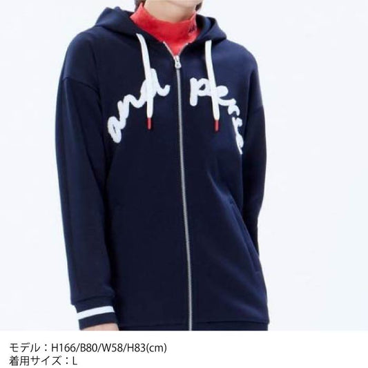 and per se アンパスィ レディース テックスウェットフルジップパーカ マルチストレッチ AFF6303J1