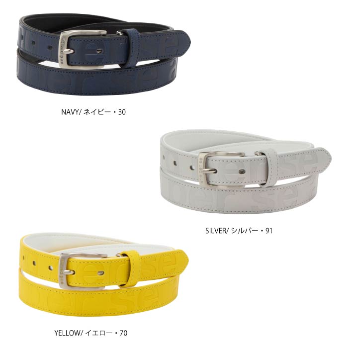 and per se アンパスィ ゴルフウェア レディース ベルト AFF7515