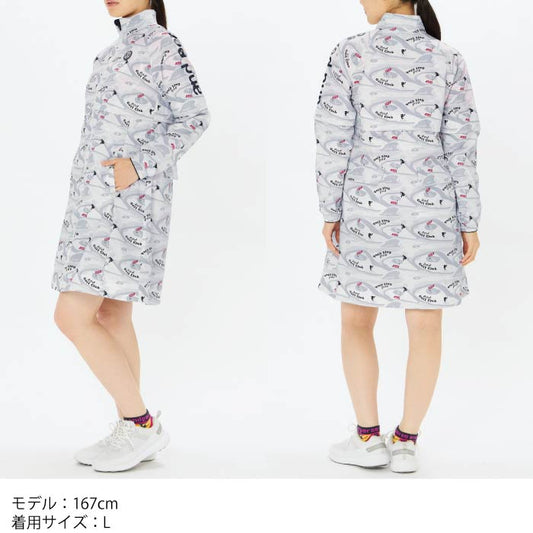 and per se アンパスィ ゴルフウェア レディース マルチウェザーワンピース 軽量・ストレッチ性・はっ水性・透湿性・通気性 レインウェア afs3005h1