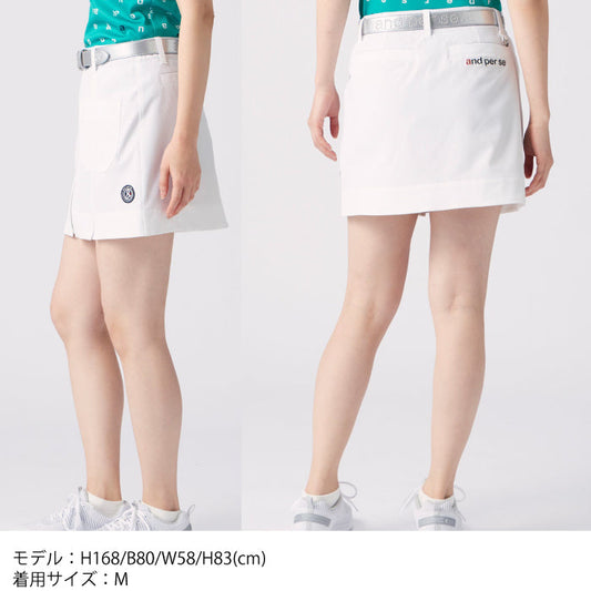and per se アンパスィ レディース マルチストレッチスカート 耐久撥水性 AFS4003E4