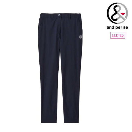 and per se アンパスィ ゴルフウェア レディース マルチウェザーパンツ レインウェア 軽量・ストレッチ性・はっ水性・透湿性・通気性 afs5045g1