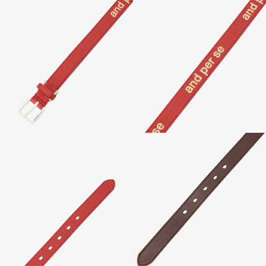 and per se アンパスィ ゴルフウェア レディース ロゴベルト ヴィンテージ風 フリーカット仕様 AFS7516