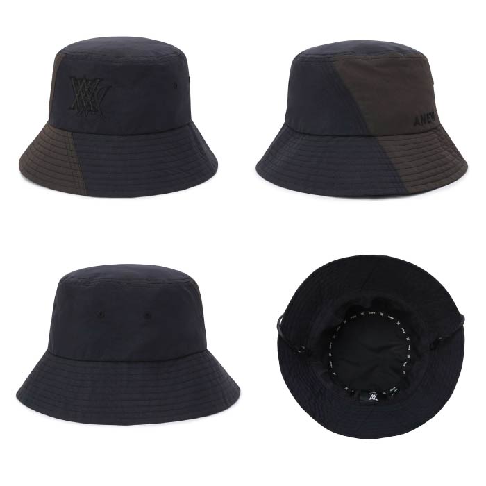 ANEW GOLF アニューゴルフ メンズ レディース (U) BLOCKING HAT ブロッキングハット(ユニセックス) AGEUUCP43