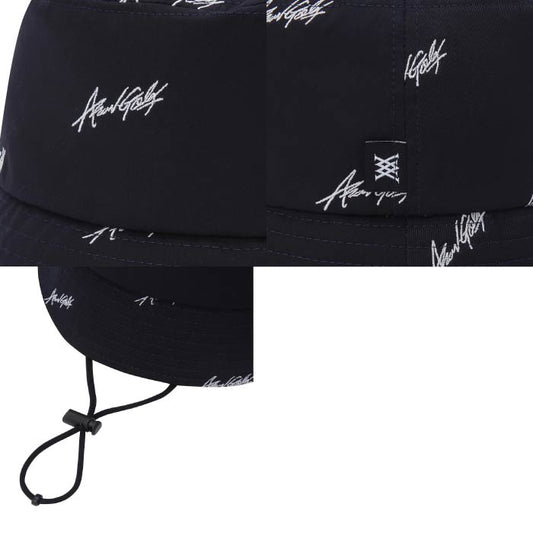 ANEW GOLF アニューゴルフ ゴルフウェア メンズ レディース UNISEX EMBROIDERY PATTERN HAT バケットハット 帽子 サイズ調整可 AGEUUCP44