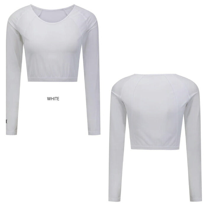 ANEW GOLF アニューゴルフ ゴルフウェア レディース WOMEN BOLERO BASELAYER ウィメンズベースレイヤー ボレロデザイン メッシュ素材 軽量 伸縮性 aggmwts02